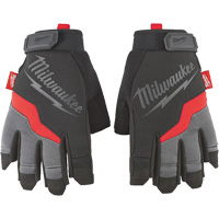 Performance Fingerless Gloves, Synthetic Palm, Size Small Equipment World