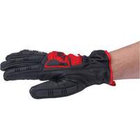 Goatskin Impact Gloves, Small, Grain Leather Palm Equipment World