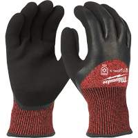 Gants dhiver r&eacute;sistant aux coupures, Taille T-Grand, Calibre 15, Rev&ecirc;tement Latex de caoutchouc, ANSI/ISEA 105 niveau 3 Equipment World