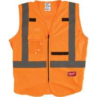 Safety Vest, High Visibility Orange, 4X-Large/5X-Large Equipment World