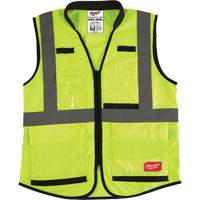 Performance Safety Vest, High Visibility Lime-Yellow, 4X-Large/5X-Large Equipment World