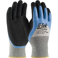G-Tek&reg; PolyKor&reg; Insulated Cut-Resistant Glove, Size Small, 13 Gauge, Rubber Latex Coated, Engineered Yarn Shell, ANSI/ISEA 105 Level 3 Equipment World
