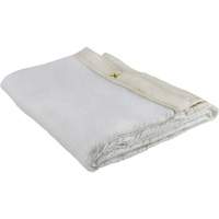 Uncoated Fiberglass Blanket, 6' W x 6' L, Rated Up To 1000 °F Equipment World