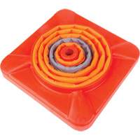 Collapsible Traffic Cone, 18" H, Orange Equipment World