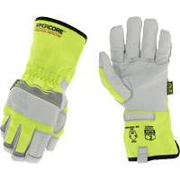 Gants de protection haute visibilit&eacute; contre les &eacute;pingles, Taille Petit, Rev&ecirc;tement Polyur&eacute;thane, Enveloppe en DuraHide, ASTM ANSI niveau A5 Equipment World
