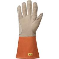 TIG Welding Gloves, Grain Deerskin, Size Medium Equipment World