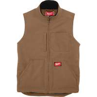Heavy-Duty Sherpa-Lined Vest, Men's, Small, Brown Equipment World