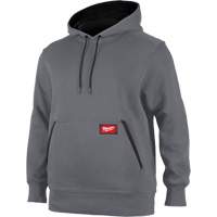 Midweight Pullover Hoodie, Men's, Small, Grey Equipment World