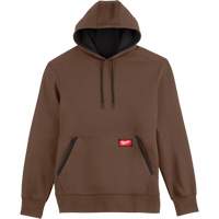 Midweight Pullover Hoodie, Men's, Small, Brown Equipment World