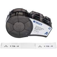 Aggressive Adhesive Multi-Purpose Labels with Ribbon, Black Equipment World