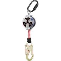 Dynamic Small Snap Hook Self-Retracting Lifeline, 6', Polyester, Swivel Equipment World