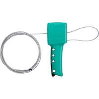 Red All Purpose Cable Lockout, 8' Length Equipment World