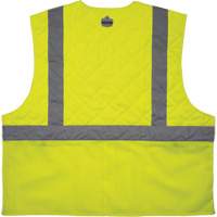 Chill-Its 6668 Safety Cooling Vest, Small, High Visibility Lime-Yellow Equipment World