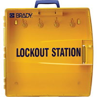 Ready Access Lockout Station, None Padlocks, 40 Padlock Capacity, Padlocks Not Included Equipment World