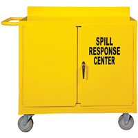Spill Control Center Cart, 18" L x 38.375" W x 36" H Equipment World