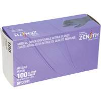 Medical Grade Disposable Gloves, Medium, Nitrile, 6-mil, Powder-Free, Black, Class 2 Equipment World