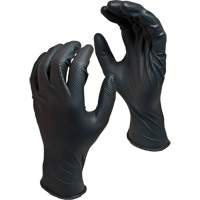 Gants jetables biod&eacute;gradables Green Monkey, Petit, Nitrile, 8 mils, Sans poudre, Noir Equipment World