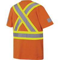 6978 Safety T-Shirt, Cotton, Large, Orange Equipment World