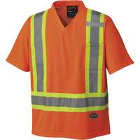 6979 Micro Mesh Traffic T-Shirt, X-Small, High Visibility Orange Equipment World