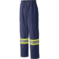 6003P Pantalon de s&eacute;curit&eacute; routi&egrave;re, Polyester, T-petit, Bleu marin Equipment World