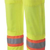 6000 Safety Overalls, Polyester, X-Small, High Visibility Lime-Yellow Equipment World