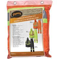 5598 Combinaison de pluie imperm&eacute;able et l&eacute;g&egrave;re, Polyester/PVC, Petit, Orange haute visibilit&eacute; Equipment World