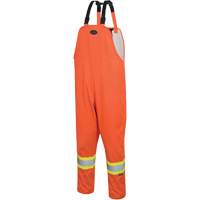 5627 The Rock 300D Bib Pants, Polyester, Small, High Visibility Orange Equipment World