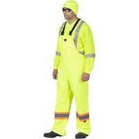 5629 The Rock 300D Bib Pants, Polyester, Small, High Visibility Lime-Yellow Equipment World
