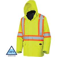 5633 Manteau 3 en 1 The Rock, Jaune lime haute visibilit&eacute;, T-petit Equipment World