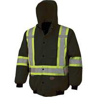 5026 Waterproof 7-in-1 Bomber Jacket, Polyester, Black, X-Small Equipment World