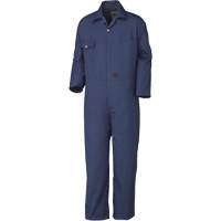 515T Coveralls with Zipper, Men's, Navy Blue, Size 40 Equipment World