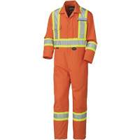 5513T Combinaison pour lavage industriel, 40 (grand taille), Orange haute visibilit&eacute; Equipment World