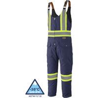 5536 Combinaison en toile de coton matelass&eacute;e, Coton, Petit, Bleu marin Equipment World