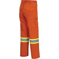4462 Pantalon cargo de s&eacute;curit&eacute; brillant avec bande StarTech, Coton, 30, Orange haute visibilit&eacute; Equipment World