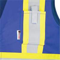 7730 FR-Tech&reg; Flame-Resistant Arc Safety Vest, Small, Royal Blue, 10 cal/cm² Equipment World