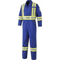 7704 FR-Tech&reg; High-Visibility Coveralls, Size 42, Royal Blue, 10 cal/cm²/9.7 cal/cm² Equipment World
