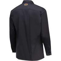 7742 FR-Tech&reg; Flame-Resistant Safety Shirt, Small, Navy Blue Equipment World