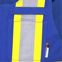 7714 FR-Tech&reg; Flame-Resistant Overalls, Small, Royal Blue Equipment World