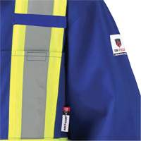 7706 FR-Tech&reg; Flame-Resistant Coverall with Leg Zippers, Size 36, Royal Blue, 9.7 cal/cm² Equipment World