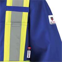 7706T FR-Tech&reg; Flame-Resistant Coverall with Leg Zippers, Size 40 (Tall), Royal Blue, 9.7 cal/cm² Equipment World