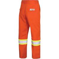 7763 FR-Tech&reg; 88/12 Arc Rated High-Visibility Safety Pants, 30, x 30, High Visibility Orange, 9.7 cal/cm² Equipment World