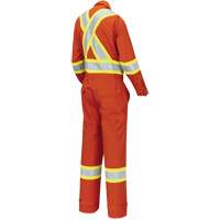 7702W FR-Tech&reg; Women's FR/Arc-Rated Coveralls, Size X-Small, High Visibility Orange, 10 cal/cm² Equipment World