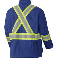 5523 Flame-Resistant Safety Parka, Small, Royal Blue, 58 cal/cm² Equipment World