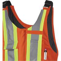 5534A Flame-Resistant Quilted Safety Overalls, Small, Orange Equipment World