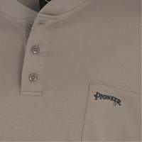 331 FR Interlock Henley Shirt, Small, Beige Equipment World