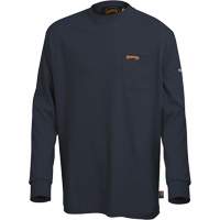 333 Flame-Resistant Long-Sleeved Shirt, Small, Navy Blue Equipment World