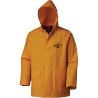 Flame-Resistant Rain Suit, Polyester/PVC, X-Small, Yellow SHE493 | Equipment World