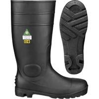 Safety Boots, PVC, Steel Toe, Size 10 SHE679 | Equipment World