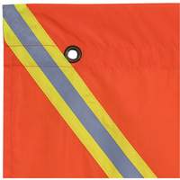 353 Flag with Reflective Tape, Polyester Equipment World