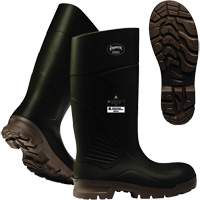 B405FUL.GR Pioneer Steel Plate Boots, Polyurethane, Steel Toe, Size 4, Puncture Resistant Sole Equipment World